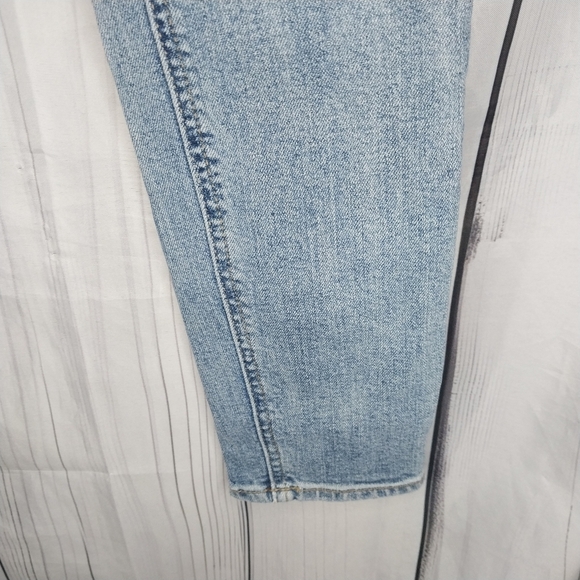 Lucky Brand Bridgette Skinny Embroidered Blue Jeans Size 0/25 - Picture 7 of 14